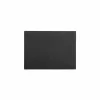 Placemat Troja 33x45cm - lederlook - zwart