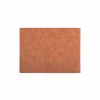 Placemat Troja 33x45cm - lederlook - caramel