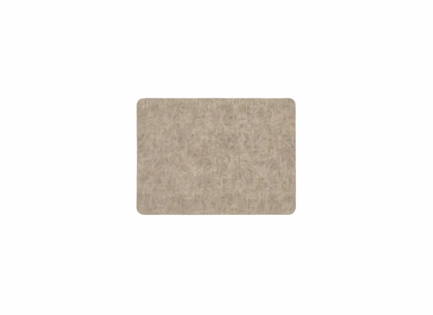 Placemat Truman 33x45cm - lederlook - taupe