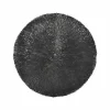 Placemat Vene Ø38cm - kunststof - zwart