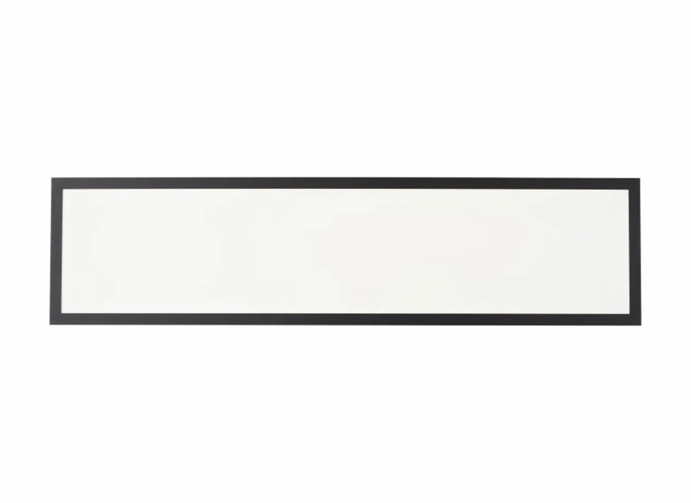 Plafondlamp Briston 100x25x5cm - kunststof & metaal - zwart