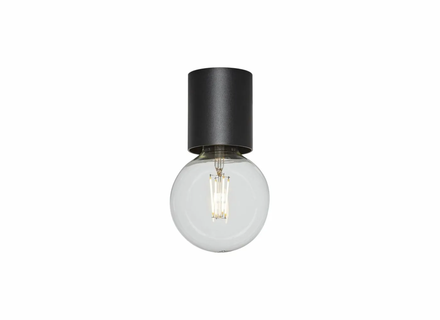 Plafondlamp Ø8cm 40W E27