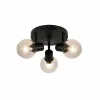 Plafondlamp Ø17cm 3x40W E14