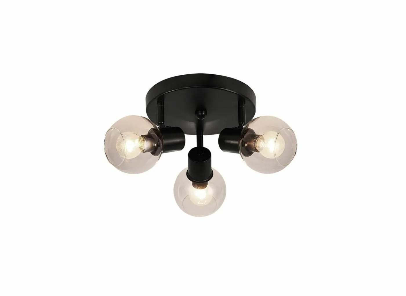 Plafondlamp Ø17cm 3x40W E14