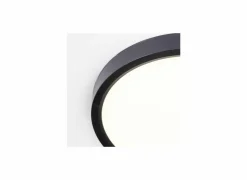 Plafondlamp Galo Ø30cm - kunststof - zwart