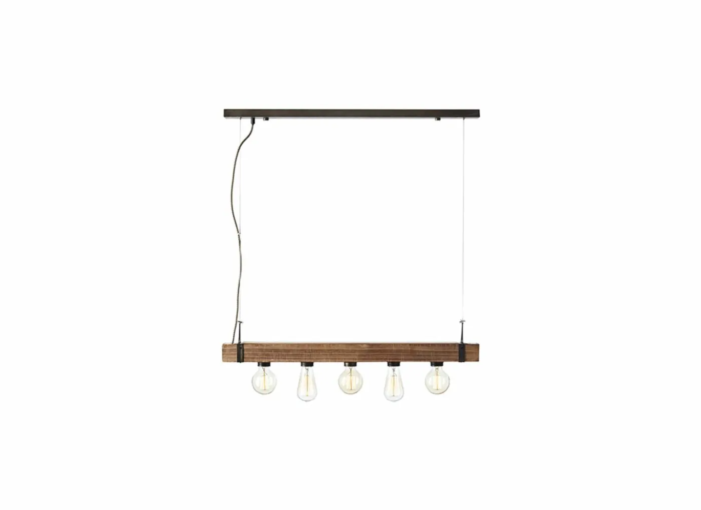 Plafondluster Woodhill 110x80cm