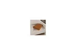 Plaid Abby 150x200cm - fleece - cognac