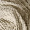 Plaid Biarritz 150x200cm - katoen - greige
