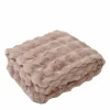 Plaid Bilbao 150x200cm - polyester - poudre