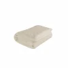 Plaid Druid 150x200cm flanel fleece zand