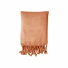 Plaid Florijn 150x200cm - polyester - roze