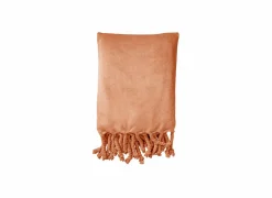 Plaid Florijn 150x200cm - polyester - roze