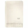 Plaid Marmor-Stone 150x200cm - kasjmier & wol - wit