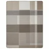 Plaid Maze Stone 150x200cm - polyester & katoen - multicolor