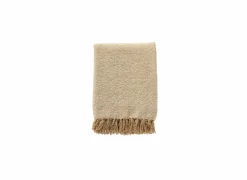 Plaid Sally 140x180cm gerecycled katoen/polyester irish cream