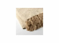 Plaid Sally 140x180cm gerecycled katoen/polyester irish cream