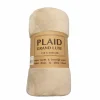 Plaid Valencia 150x200cm - polyester - creme
