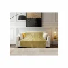 Plaid 150x200cm - microvezel - geel