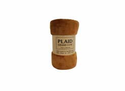 Plaid 130x160cm microvezel whiskey