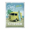 Plakkaat Citroën Type H 40x30cm - metaal - meerkleurig