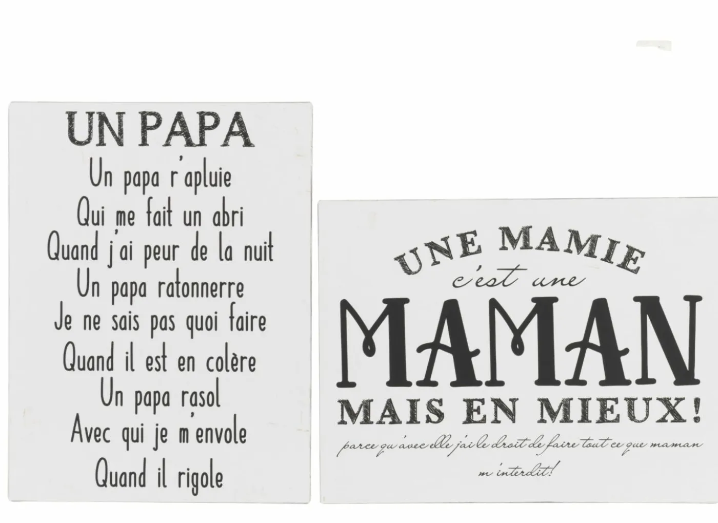 Plakkaat Papa Maman 26,5x35cm