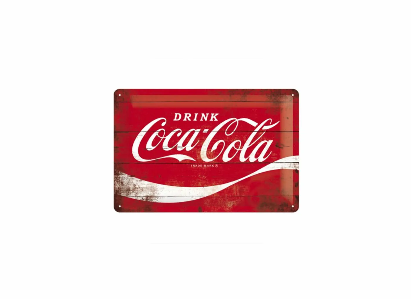 Plakkaat 20x30cm Coca Cola