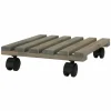 Plantenroller 29x29cm - 100% FSC - grijs