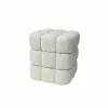 Poef Chimera 36x36x38,5cm - bouclé- creme