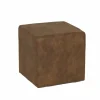 Poef Lofoten 46x46cm stof cognac