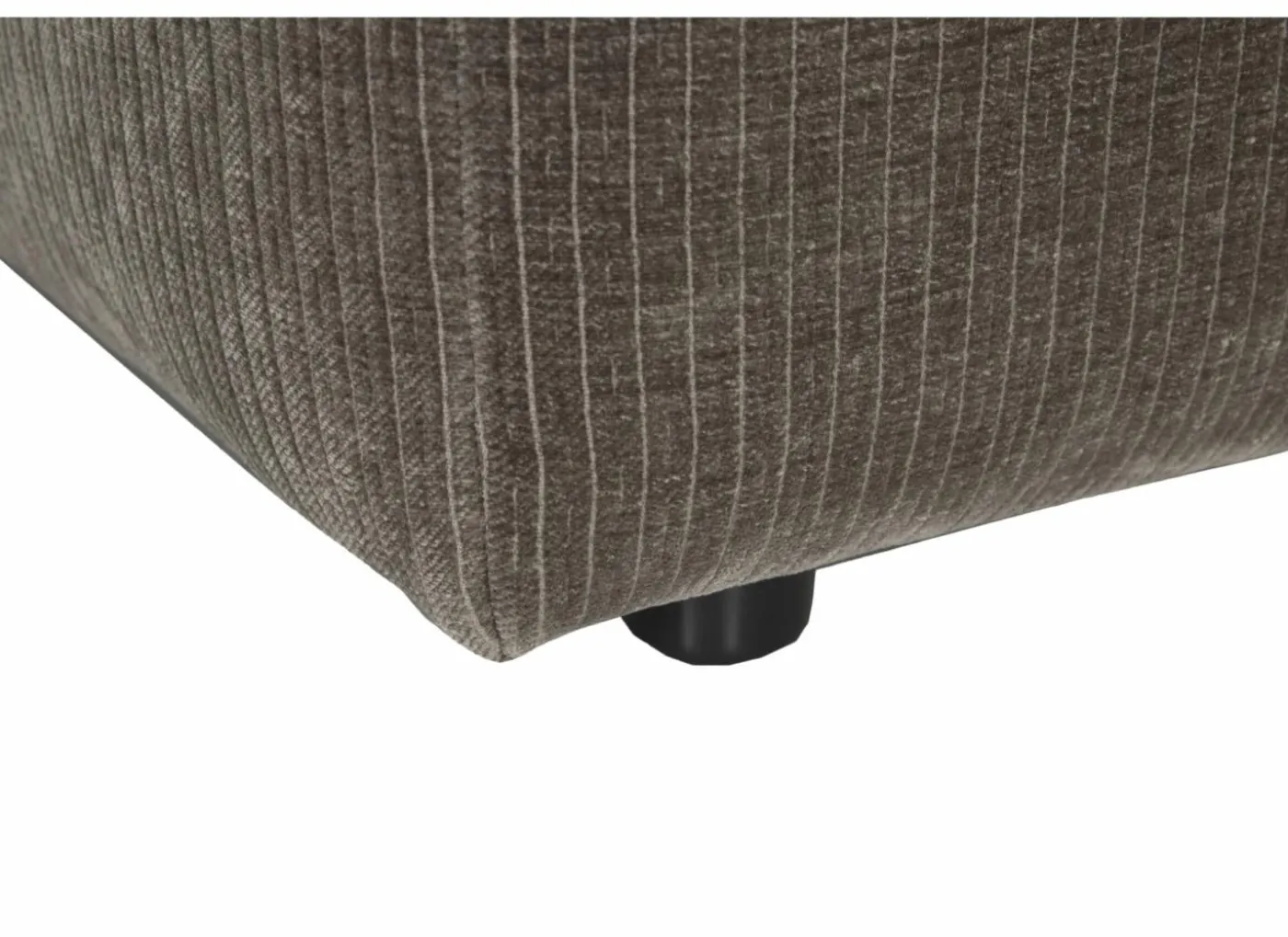 Poef Marlon 105x105x51cm - stof - bruin