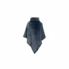 Poncho Kopenhagen microvezel antraciet