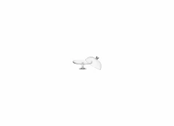 Presentatieschotel Lara Ø32cm - glas - transparant