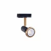 Railverlichting Spot monofase zwart/brons 50W GU10