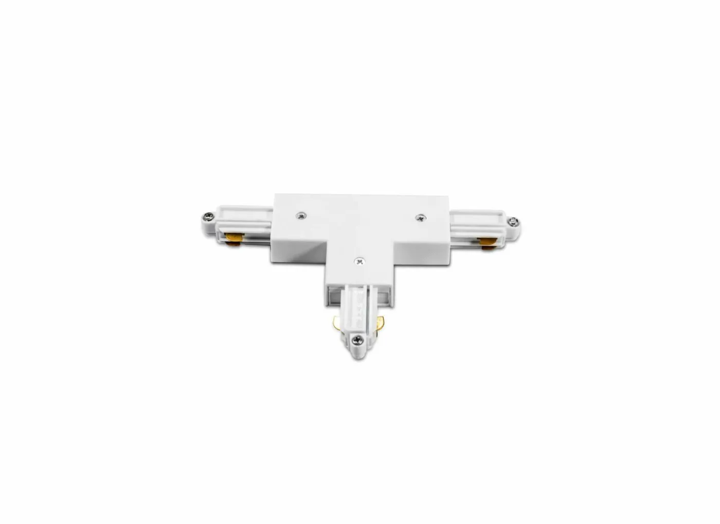 Railverlichting T-connector monofase binnen aarding wit
