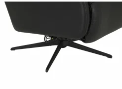 Relaxzetel 8020 leder - zwart met relax