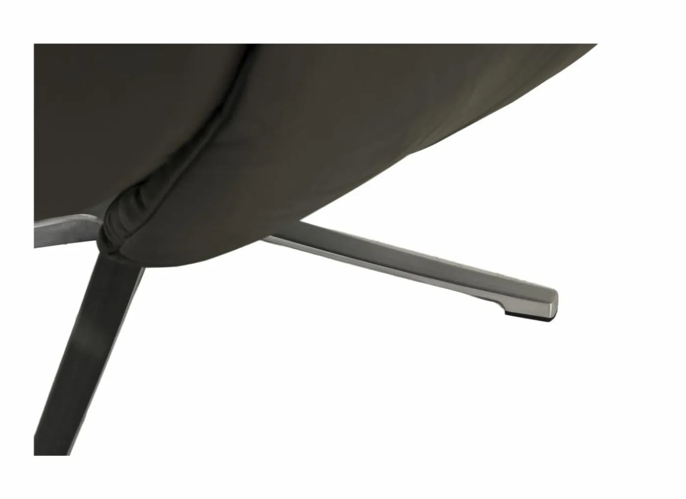 Relaxzetel Adamello elekrisch leder en lederlook bruin