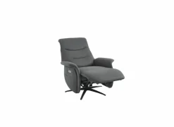Relaxzetel Bromo elektrisch - polyestervezel zwart