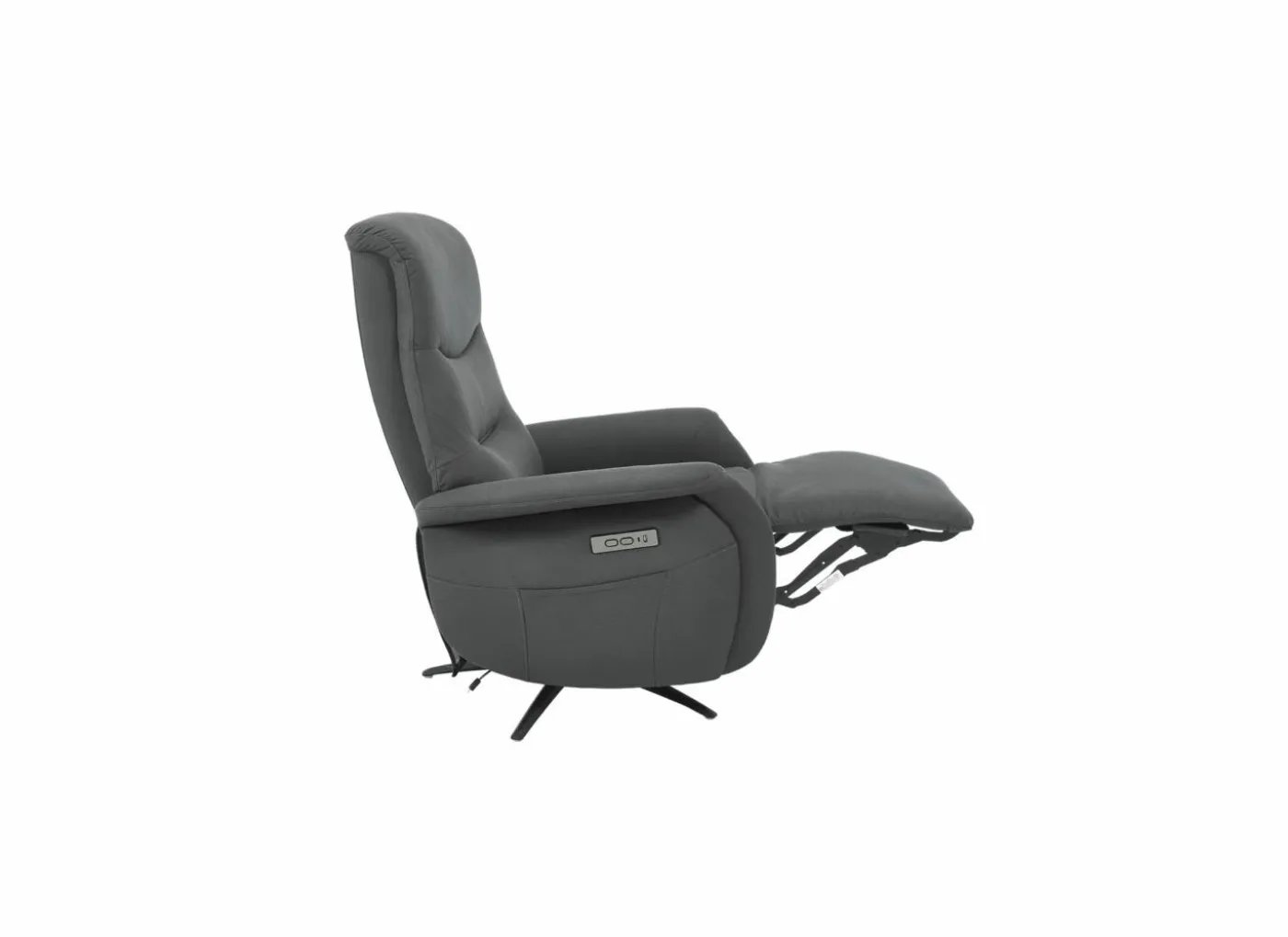 Relaxzetel Bromo elektrisch - polyestervezel zwart