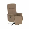 Relaxzetel Camacho stof - lichtbruin