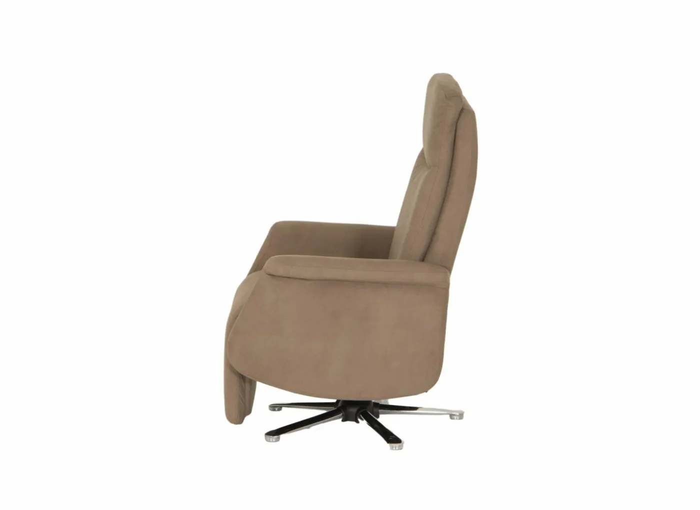 Relaxzetel Camacho stof - lichtbruin