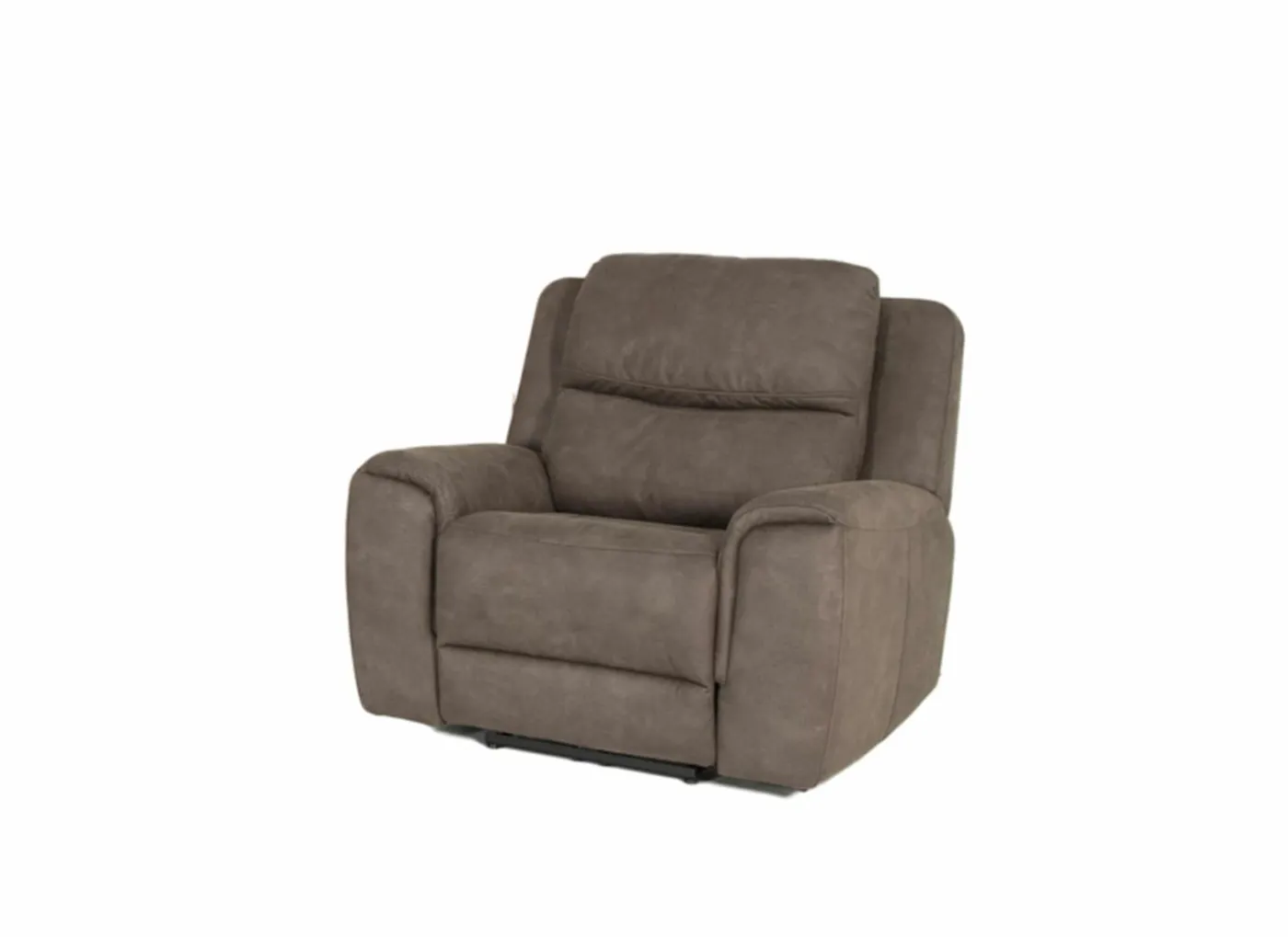 Relaxzetel Cluny stof - bruingrijs met relax