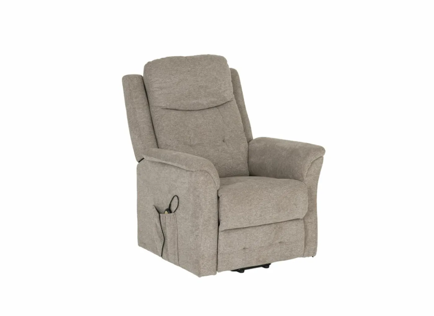 Relaxzetel Cosima elektrisch - stof - beige