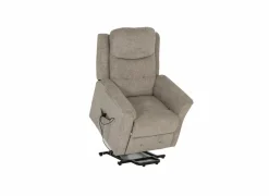 Relaxzetel Cosima elektrisch - stof - beige