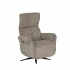 Relaxzetel Cult elektrisch - stof - khaki met batterij