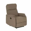 Relaxzetel Gancedo stof - bruin