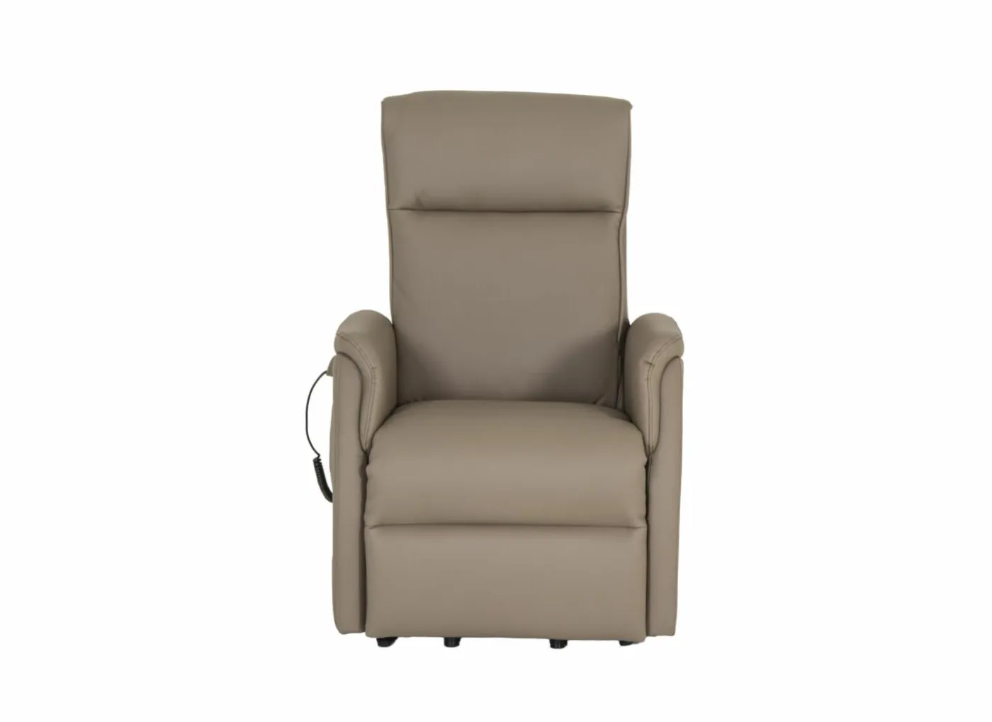 Relaxzetel Pope elektrisch - lederlook - earth