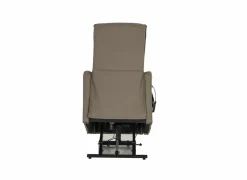 Relaxzetel Pope elektrisch - lederlook - earth