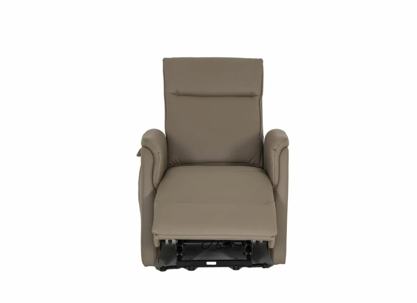 Relaxzetel Pope elektrisch - lederlook - earth