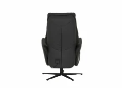 Relaxzetel 7051.51V+Z60 elektrisch - leder - zwart met medium zithoogte- en diepte – Maxi versie
