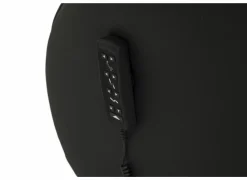 Relaxzetel 7589.22V+Z60 elektrisch - leder - zwart